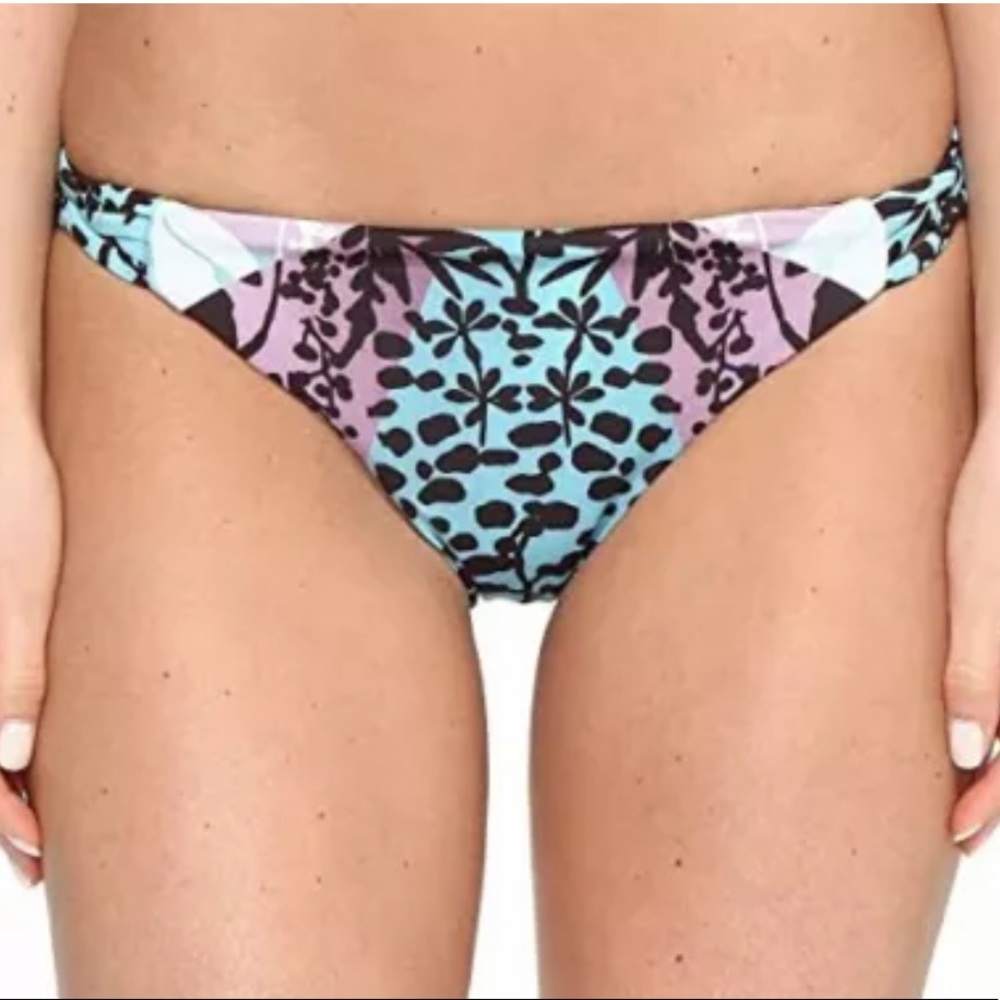 Mara Hoffman Verbena Basketweave Bikini Bottoms SZ L NWT